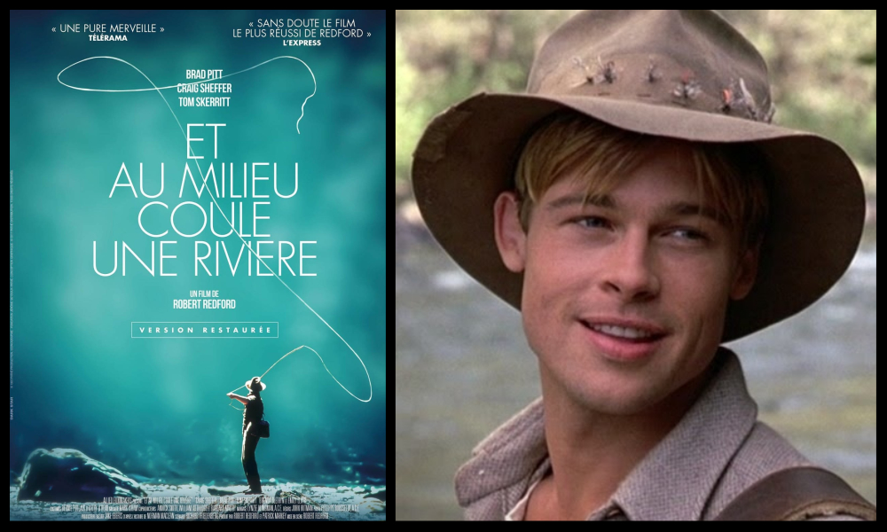 Retrouvez Brad Pitt Ce Soir Dans Et Au Milieu Coule Une Rivire De