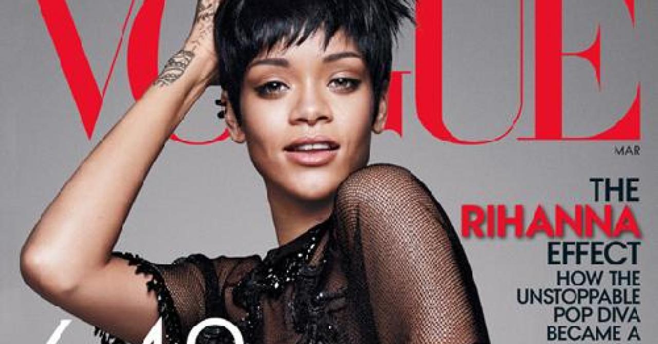 PHOTOS Rihanna une quatrième couverture de Vogue décevante