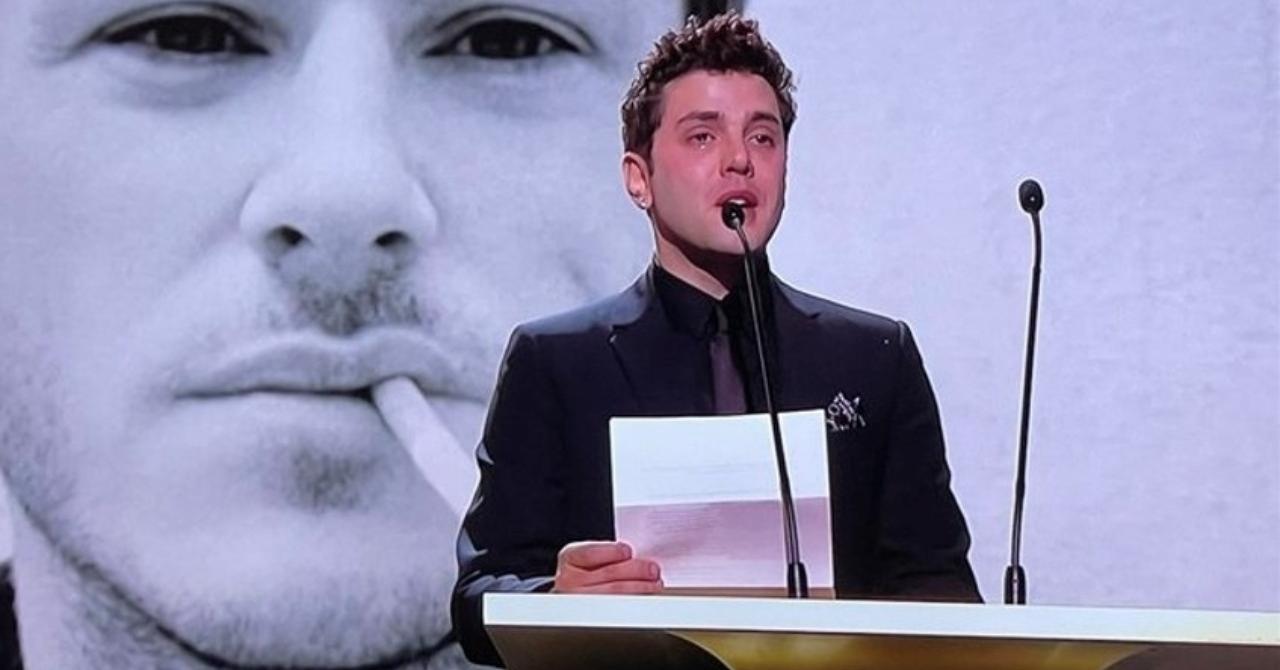 César 2022 : les larmes de Xavier Dolan lors de son hommage à Gaspard Ulliel
