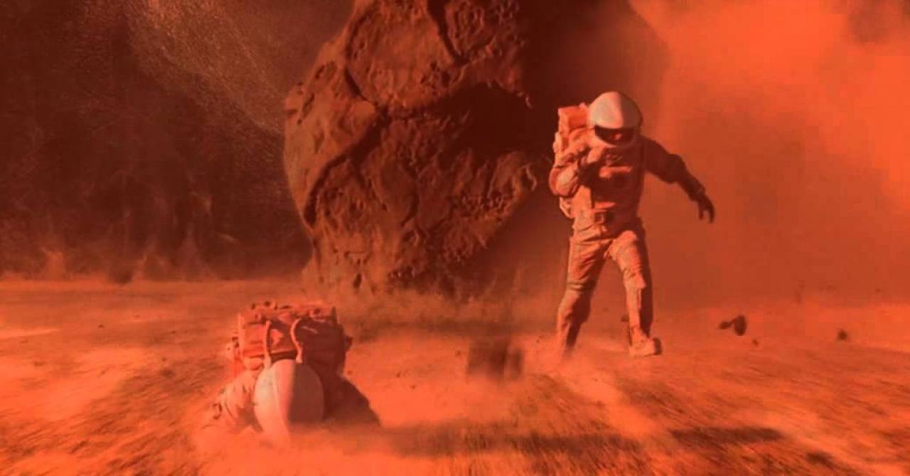 Миссия на Марс Песчаная буря