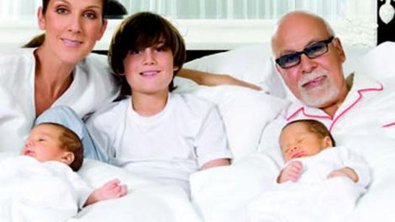 Photo Celine Dion En Famille Pour Souhaiter Ses Voeux Pour 2011 Premiere Fr