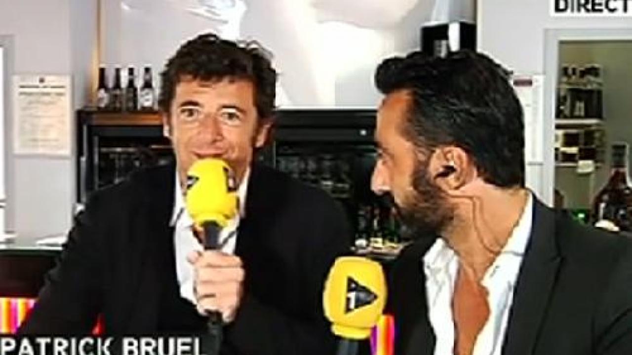 TPMP : Bertrand Chameroy surprend Patrick Bruel devant un film érotique |  Premiere.fr