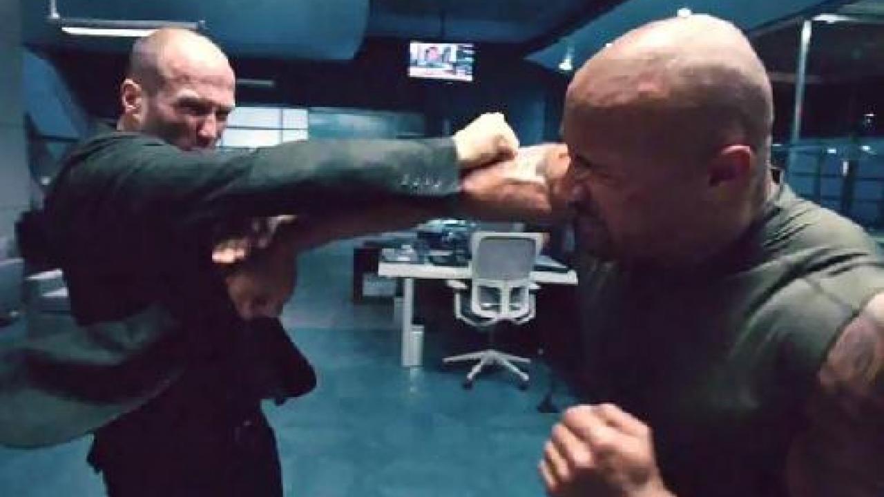 The Rock vs. Jason Statham : l'extrait de Fast and Furious 7 qui fait mal |  Premiere.fr