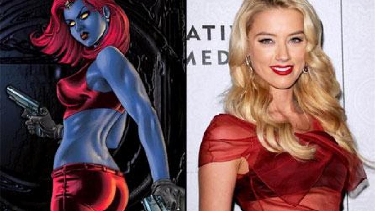 X-Men : first class : Amber Heard en Mystique | Premiere.fr