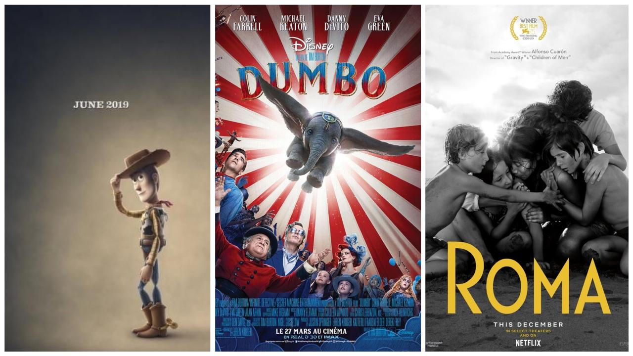 bandes annonce semaine : Roma, Dumbo, Toy Story 4