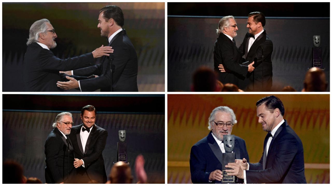 Leonardo DiCaprio et Robert de Niro aux SAG Awards 2020