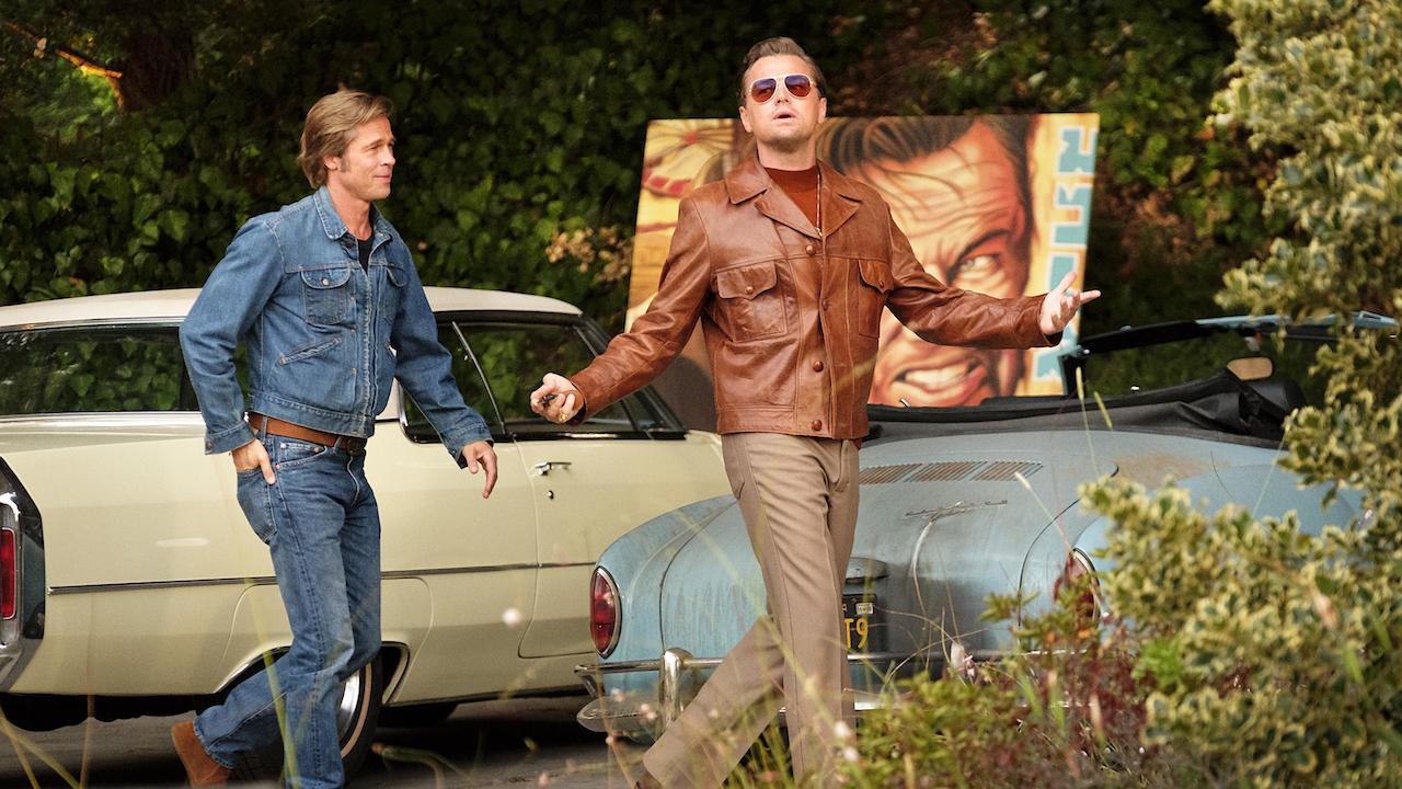 Brad Pitt et Leonardo DiCaprio dans Once Upon a Time in Hollywood