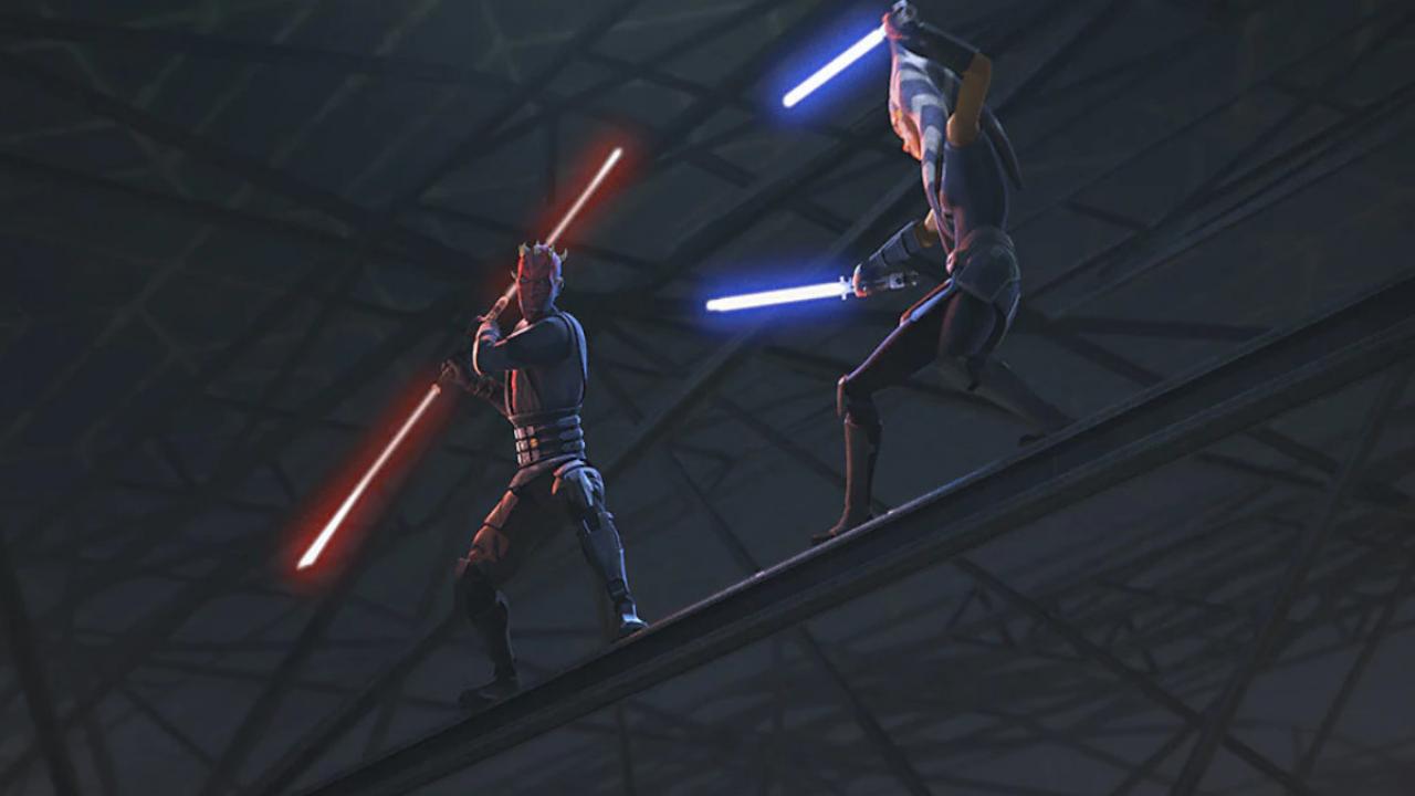 The Clone Wars Dark Maul et Ashoka