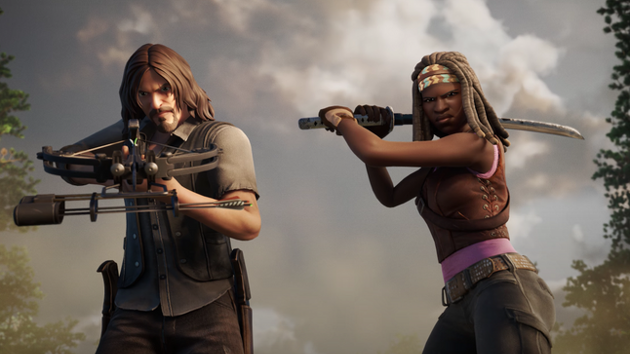 Daryl Et Michonne De The Walking Dead Debarquent Dans Fortnite Premiere Fr