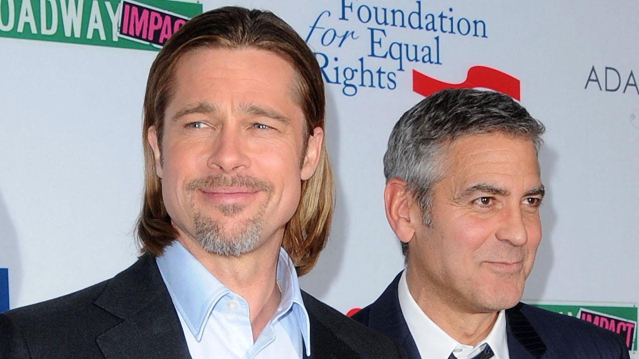 Brad Pitt et George Clooney