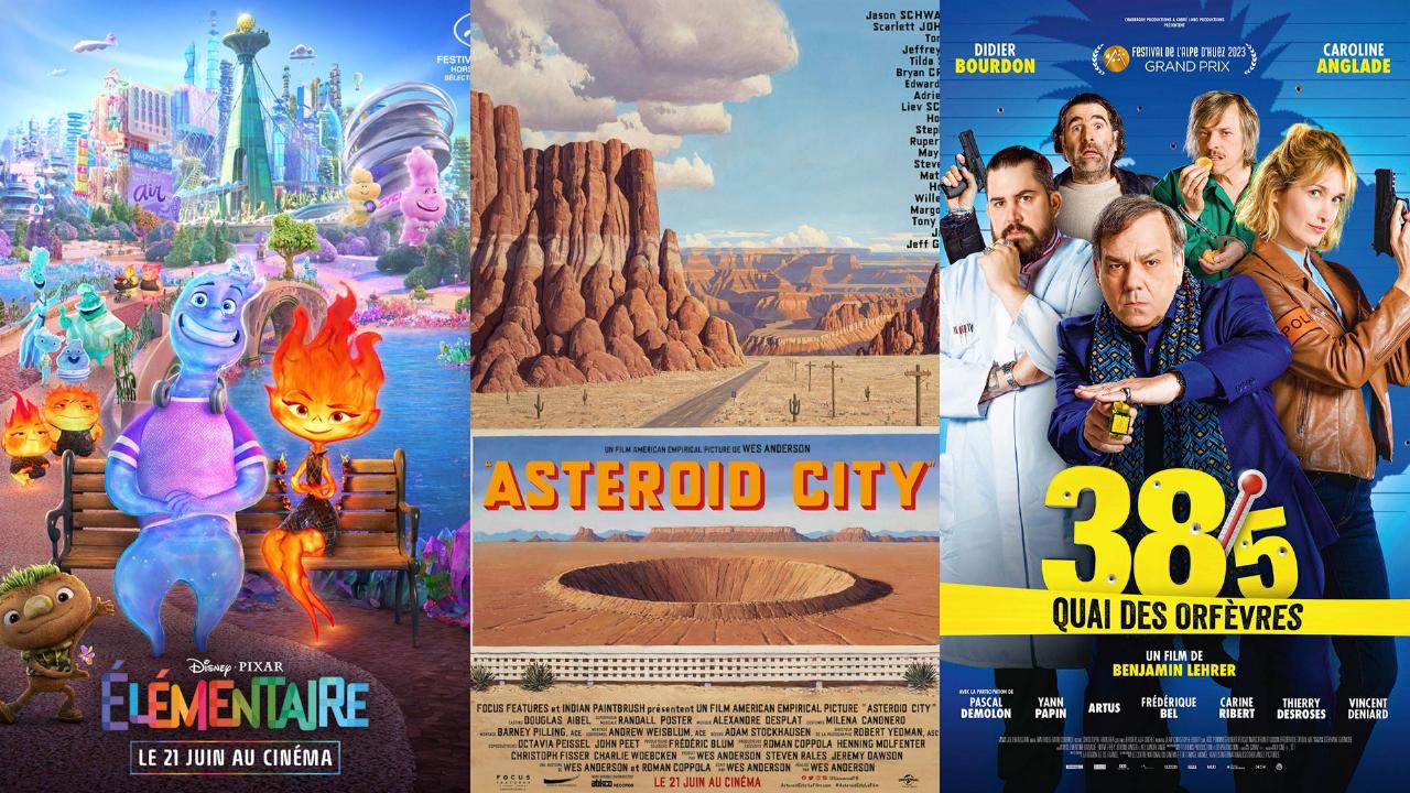 Elémentaire, Asteroid City, 38°5 Quai des orfèvres les nouveautés au cinéma cette semaine Premiere.fr image