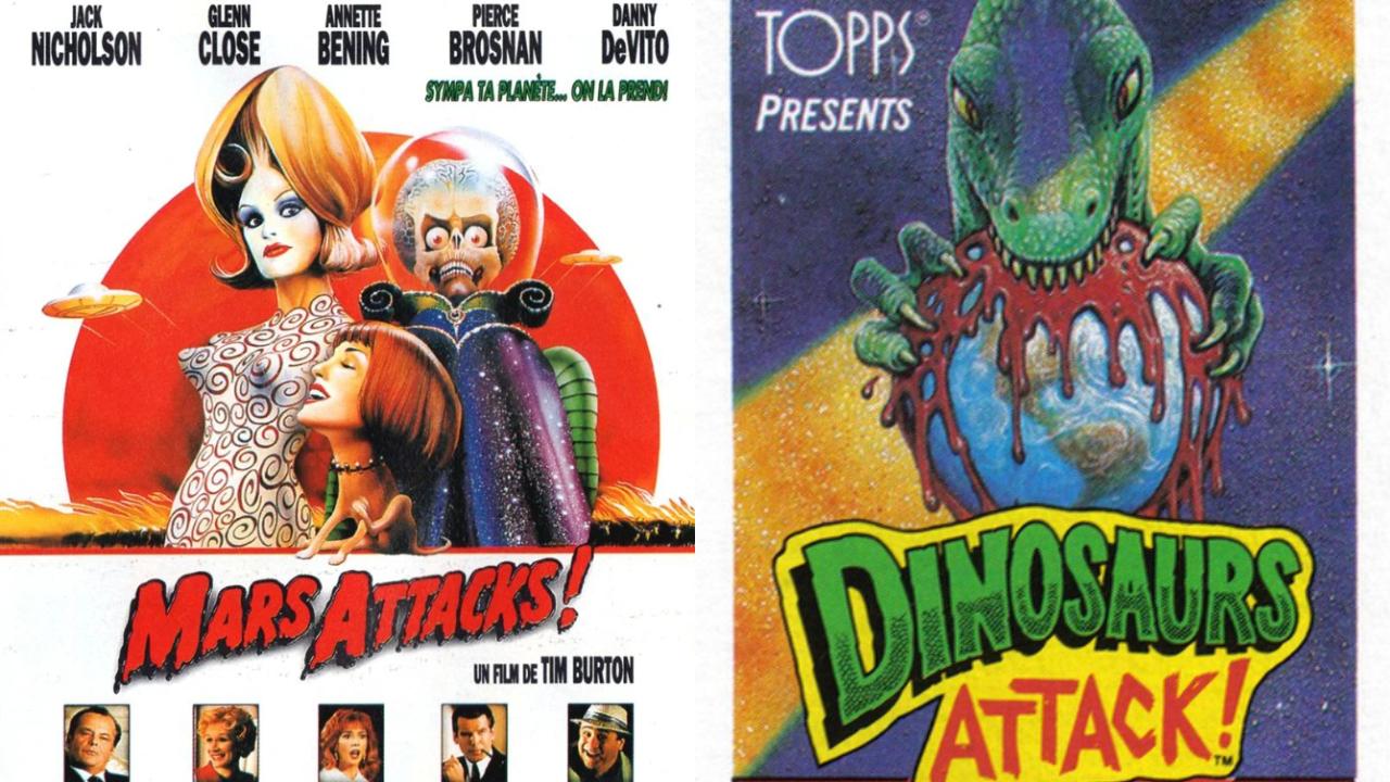 Au départ, Mars Attacks! devait être Dinosaurs Attack! | Premiere.fr