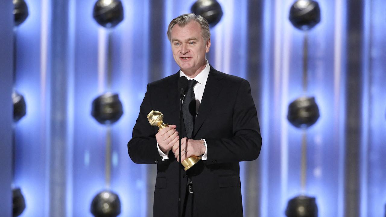 Christopher Nolan aux Golden Globes 2024