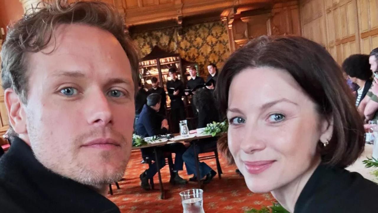 Outlander Caitriona Balfe et Sam Heughan