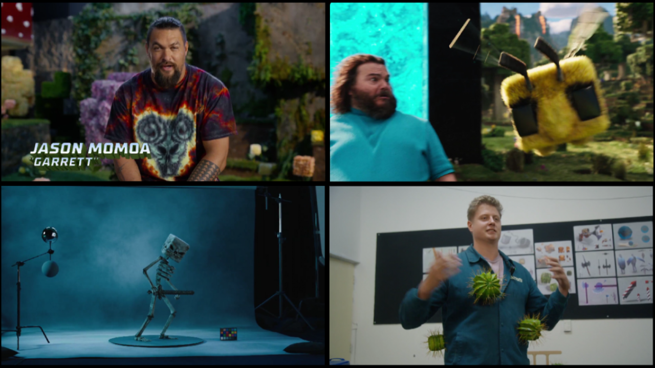 Making-of de Minecraft : Jack Black et Jason Momoa vous invitent dans ses coulisses de fabrication