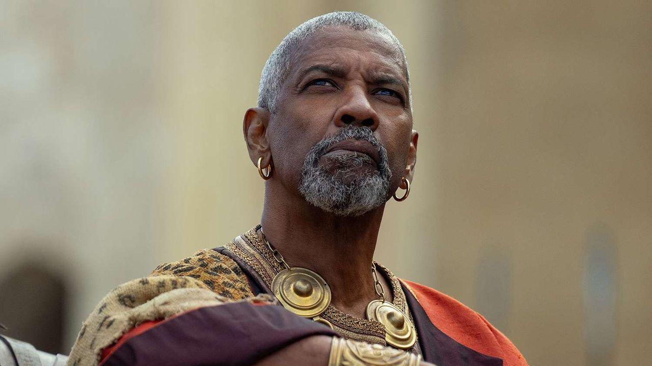 Denzel Washington dans Gladiator 2