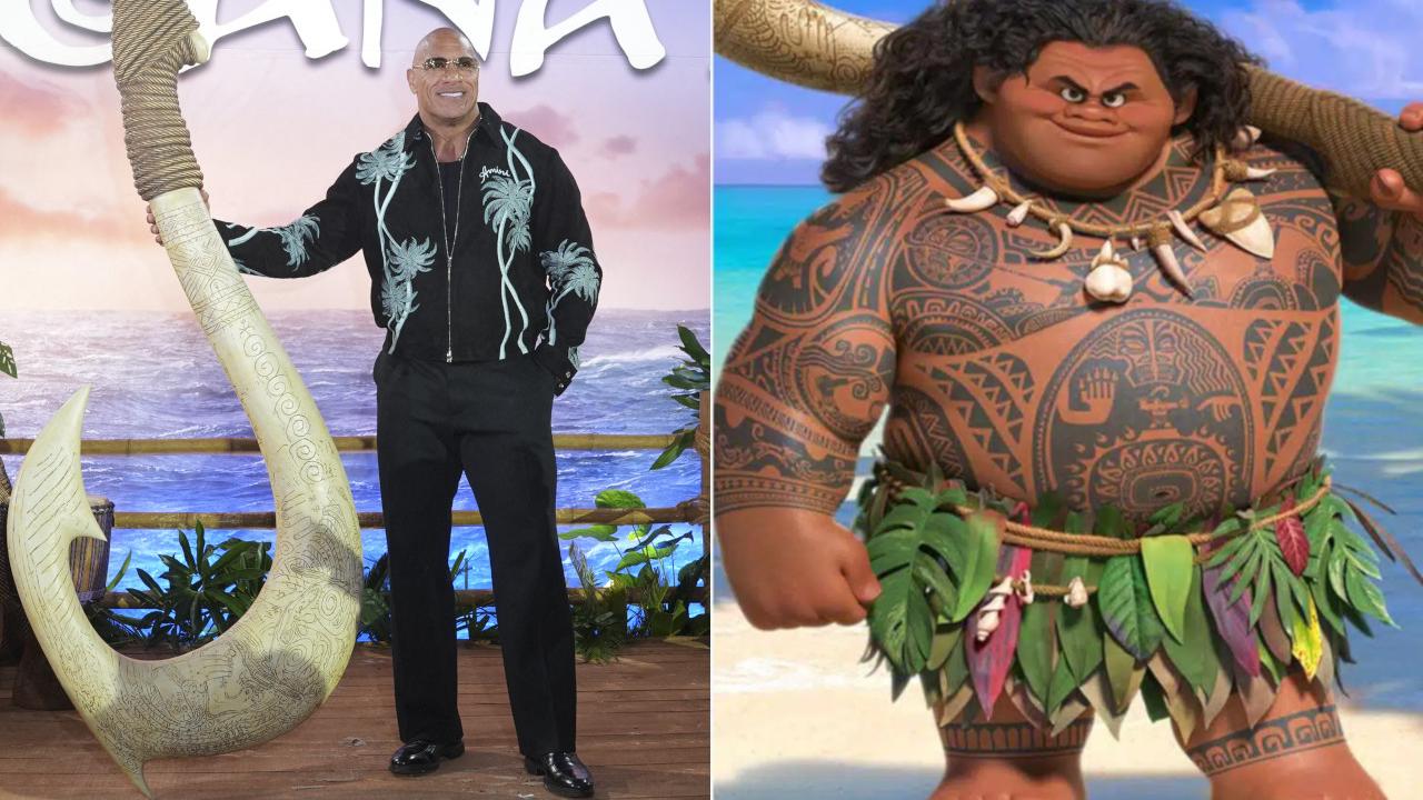 Dwayne Johnson Vaiana 