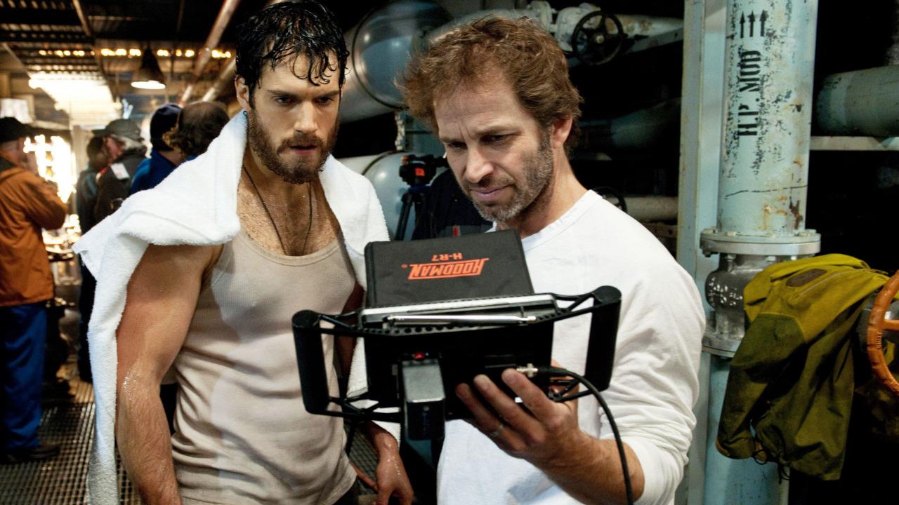 Zack Snyder sur le tournage de man of Steel