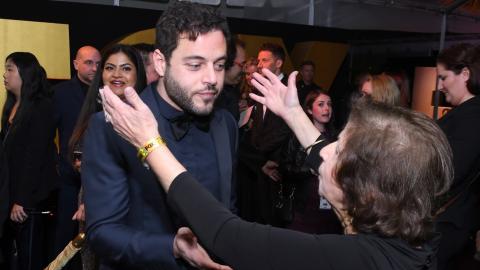 Golden Globes 2019 : Rami Malek a fêté sa victoire avec son frère Sami