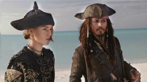 Keira Knightley dans Pirates des Caraïbes Jusqu'au bout du monde (2007)