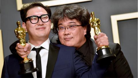 Oscars 2020 : Bong Joon-ho et le scénariste de Parasite Han Jin-won