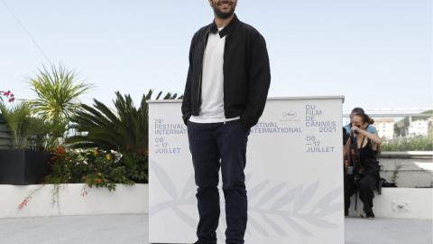 Cannes 2021 : Pio Marmaï au photocall de La Fracture