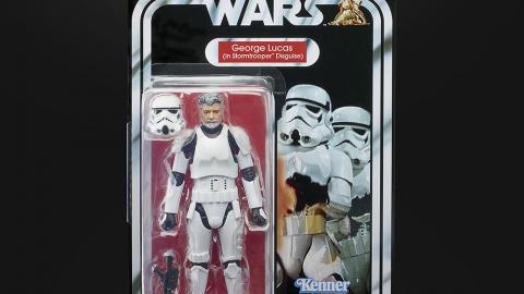 George Lucas en Stormtrooper - Hasbro