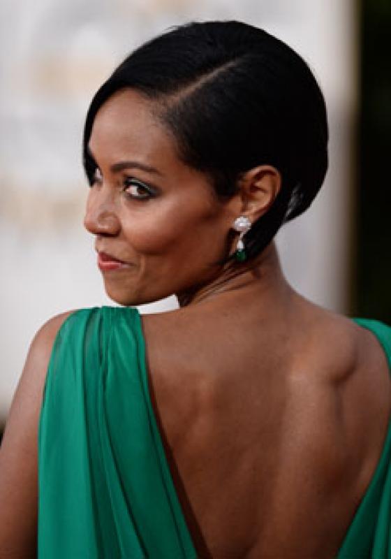 Jada Pinkett Smith cheveux gothiques