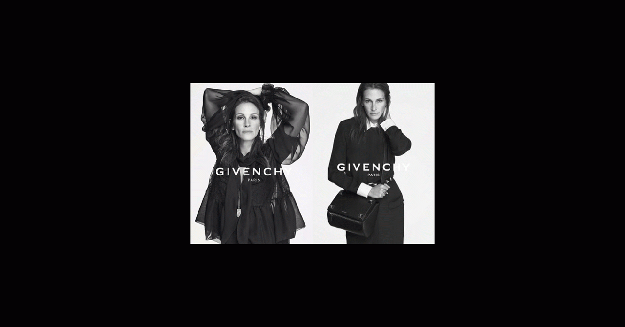 Apr s Lanc me Julia Roberts devient g rie star de Givenchy