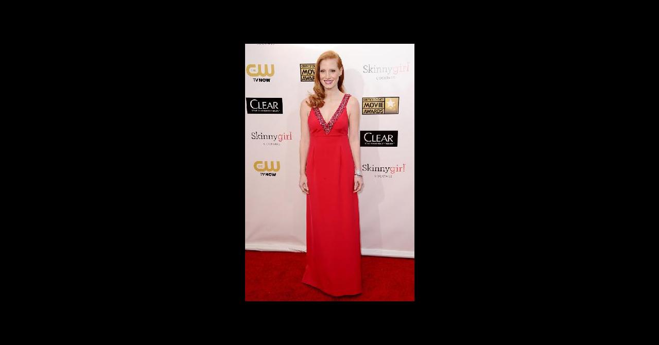 Photos Critics Choice Awards 2013 Jessica Chastain Sublime Et Sacree Premiere Fr