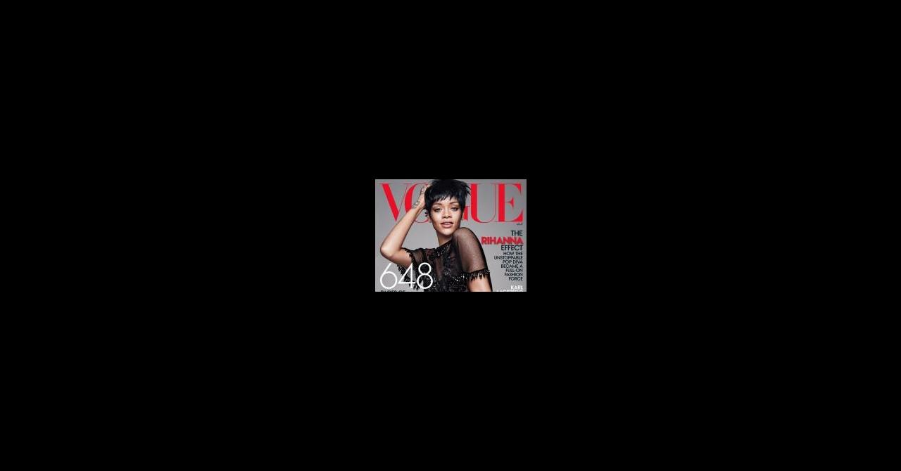 Photo : Rihanna en couverture de Vogue, numéro de novembre 2019