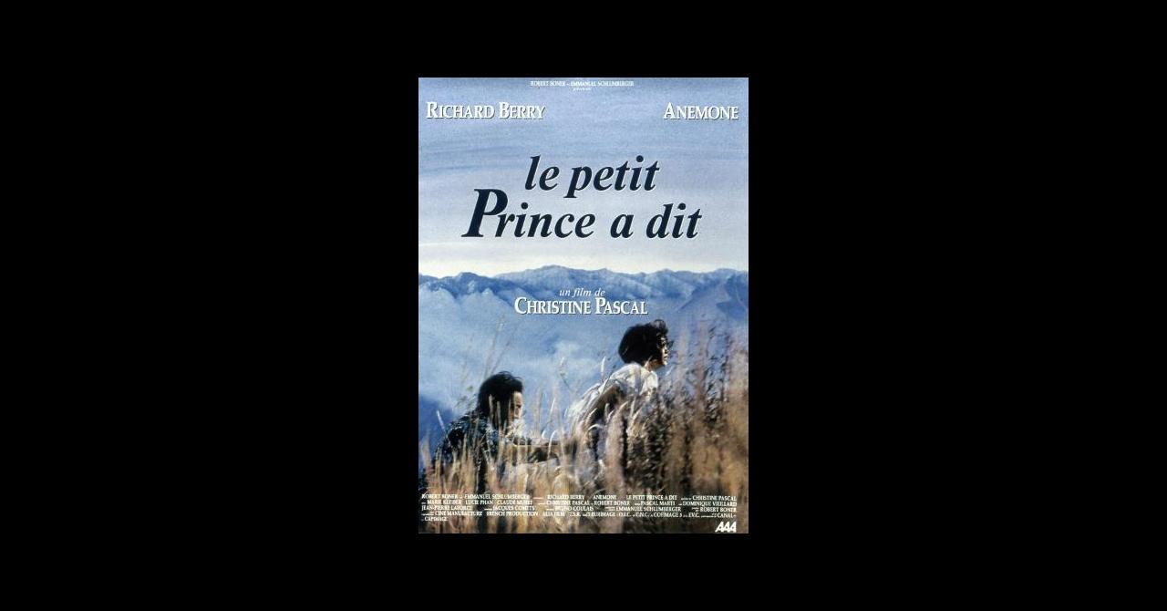 Photo : Affiche du film de Christine Pascal Le petit prince a dit. -  Purepeople