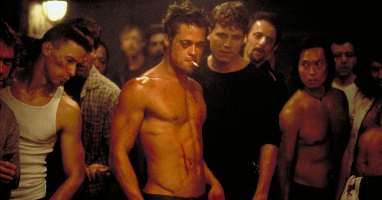 Brad Pitt dans Fight Club (1999) 