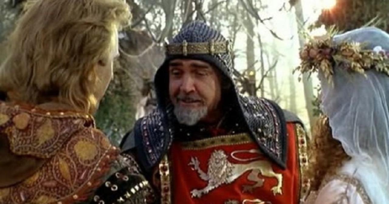 Sean Connery dans Robin des bois prince des voleurs (1991)