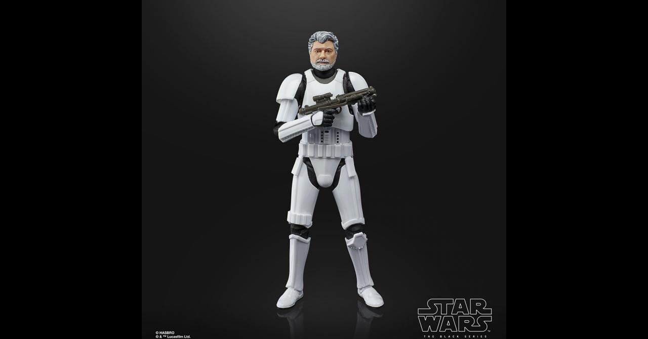 George Lucas en Stormtrooper - Hasbro