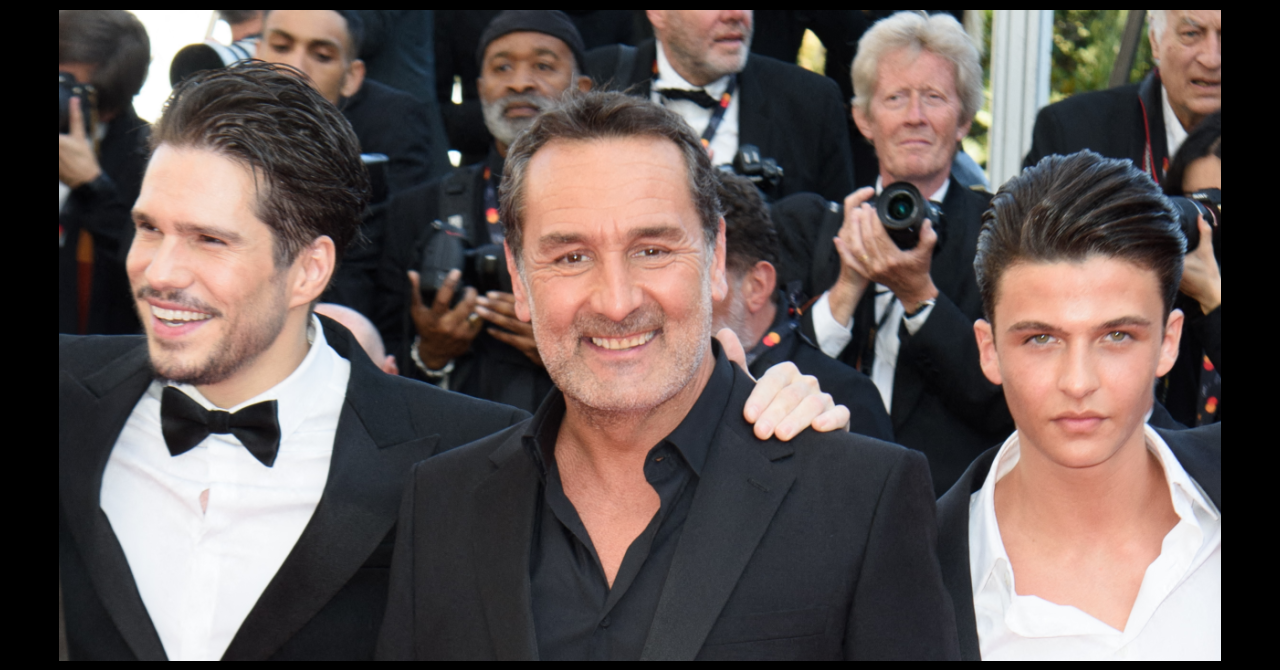 Cannes jour 10 : Gilles Lellouche et ses deux interprètes de Clotaire, François Civil et Malik Frikah