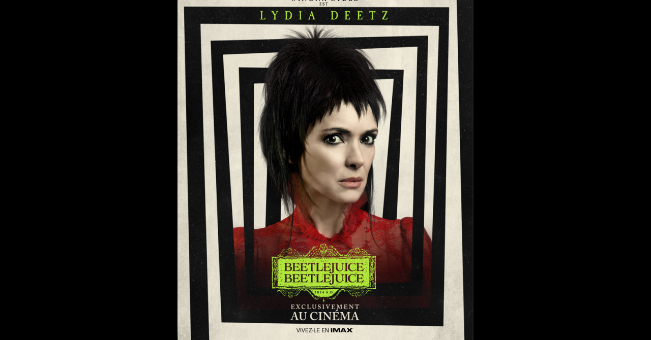 Beetlejuice 2 : Winona Ryder est Lydia Deetz
