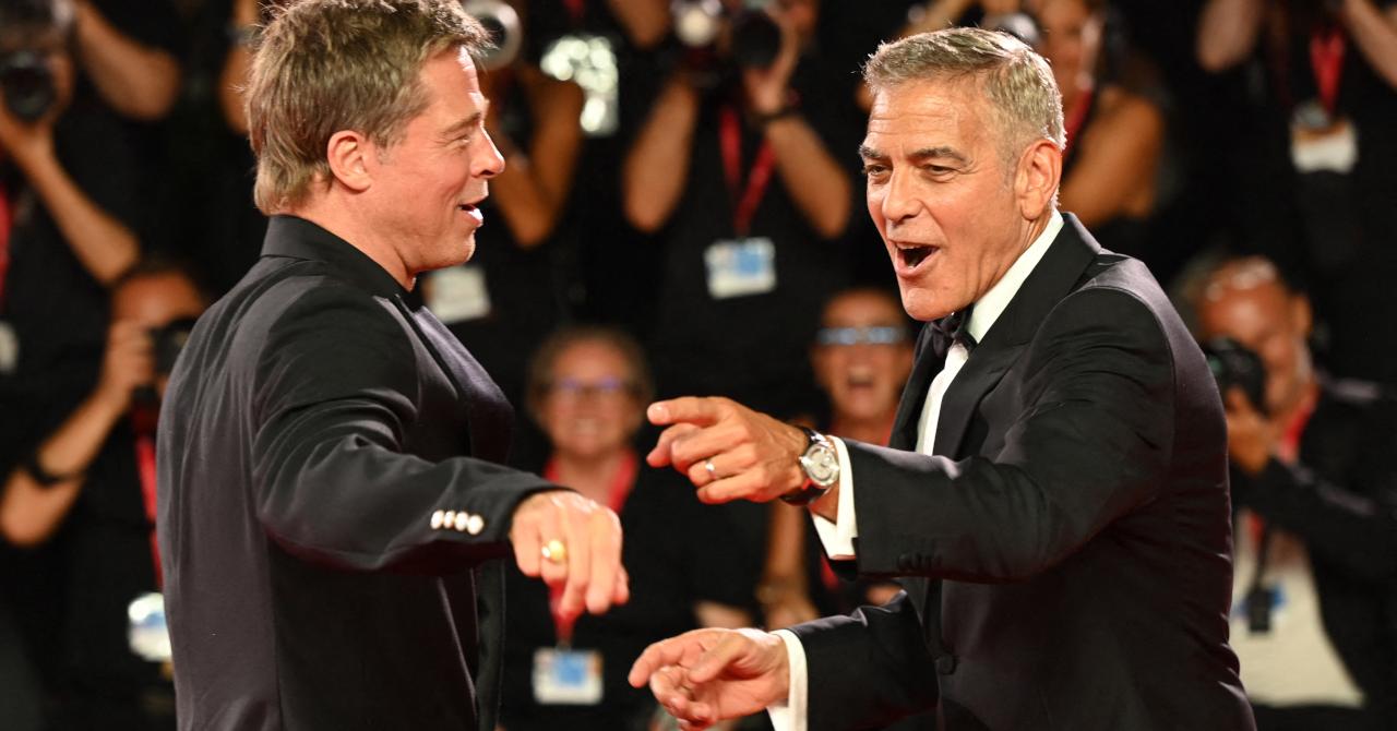 Brad Pitt et George Clooney