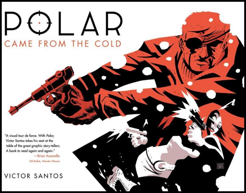 Couverture du roman visuel Polar