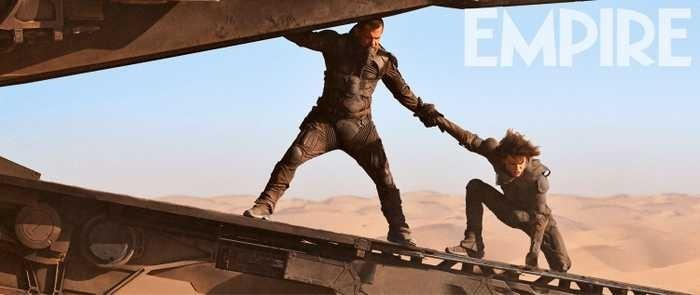Timothée Chalamet et Josh Brolin dans Dune