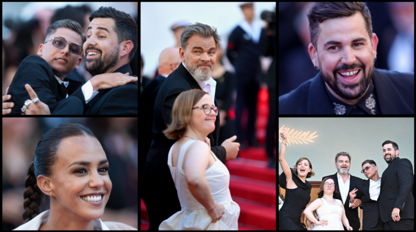 Cannes 2024 : Le tapis rouge si joyeux d'Artus et son équipe d'Un p'tit truc en plus [photos]