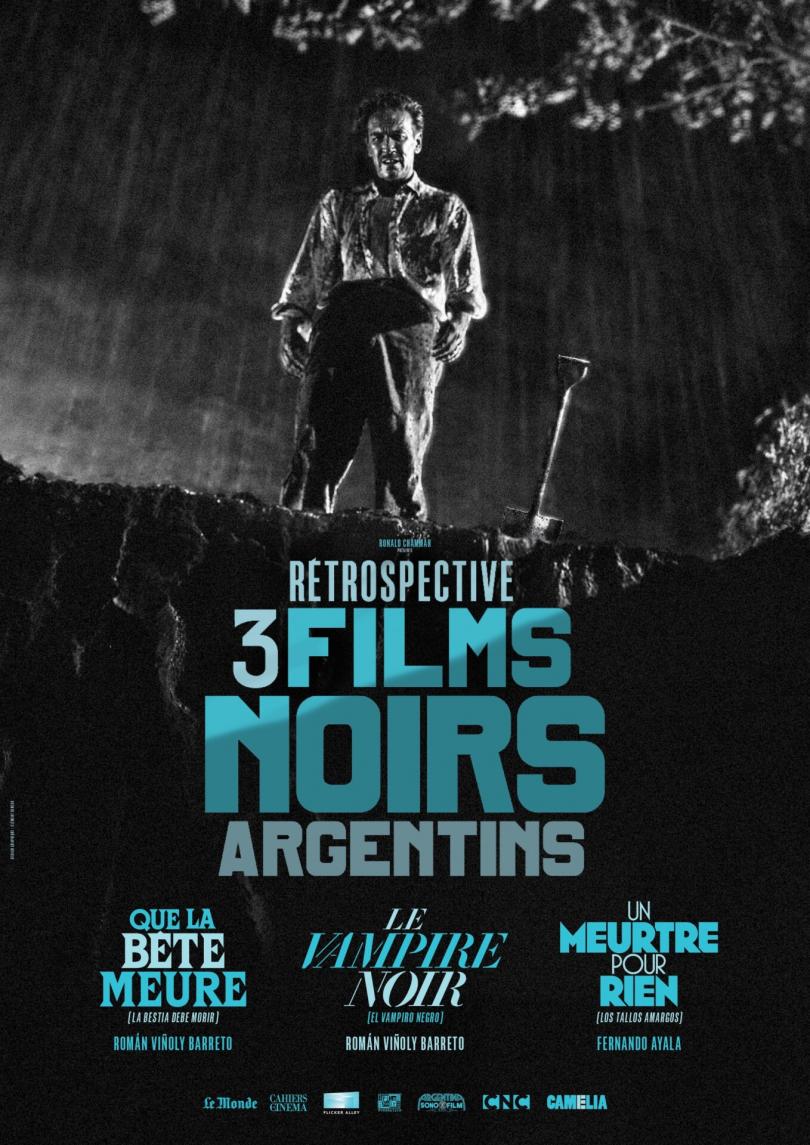 Affiche rétro Films Noirs argentins