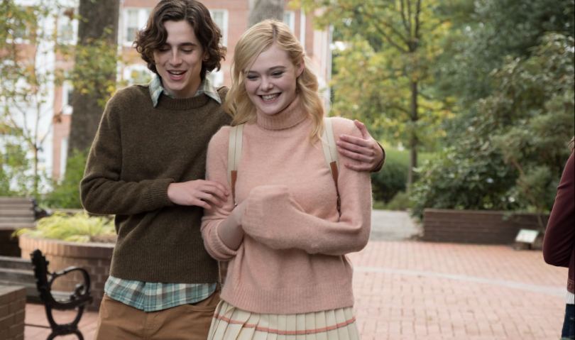 Timothée Chalamet, Elle Fanning – Un Jour de pluie à New-York